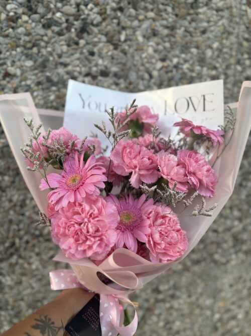 IMG_1277 Ramo Sailor Moon - Ramo de gerberas y claveles