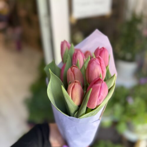 img_4088 Pomo tulipanes salmón