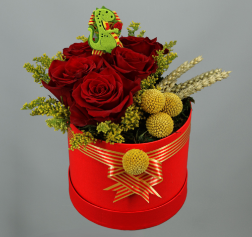 Sombrerera St Jordi con dragón