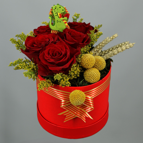 Sombrerera St Jordi con dragón